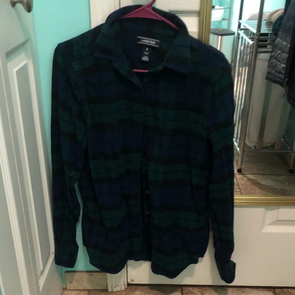 Flannel button down